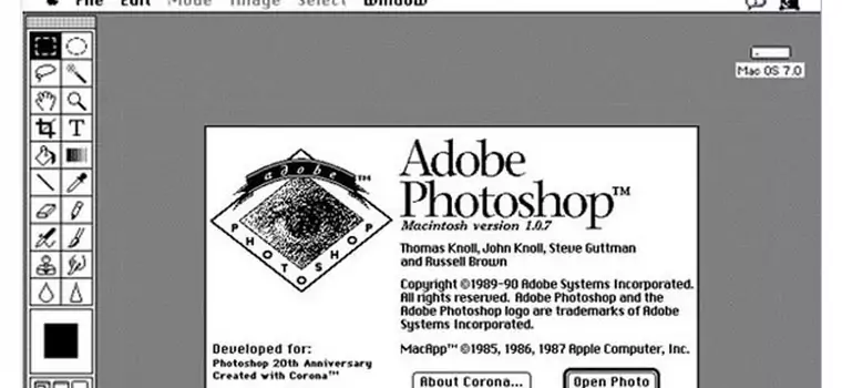 Photoshop ma już ponad 20 lat. Zobacz jak się zmieniał