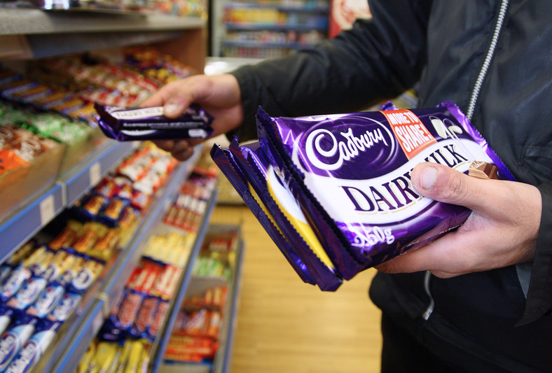 Czekolada firmy Cadbury