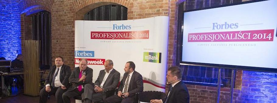 Gala Profesjonalistów Forbesa 2014 - Wielkopolska