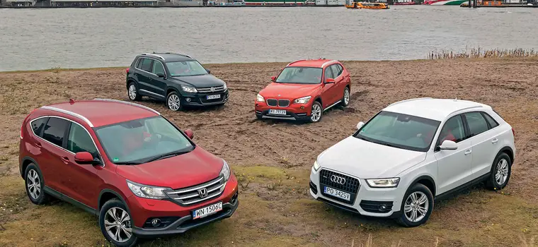 Prestiż czy zdrowy rozsądek? Sprawdzamy trwałość Audi Q3, BMW X1, Hondy CR-V i Volkswagena Tiguana