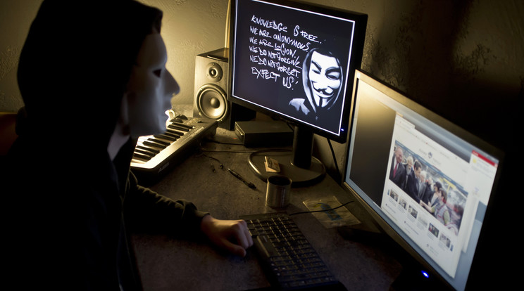 Digitális háborút indított Anonymous az ISIS ellen /Fotó: AFP
