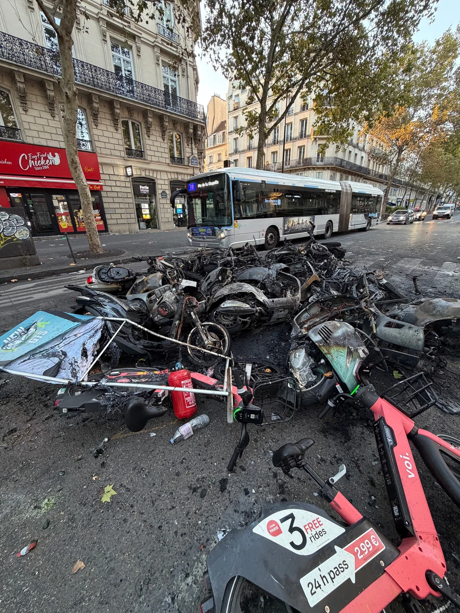 Pariza jutro posle demonstracija