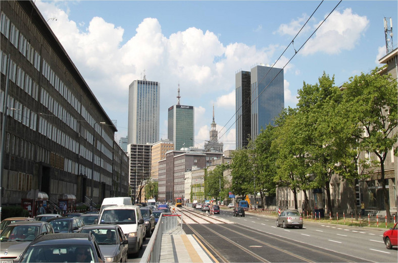 Wizualizacja 180-metrowego wieżowca BBI Development, który ma powstać w centrum Warszawy (5). Fot. materiały BBI Development