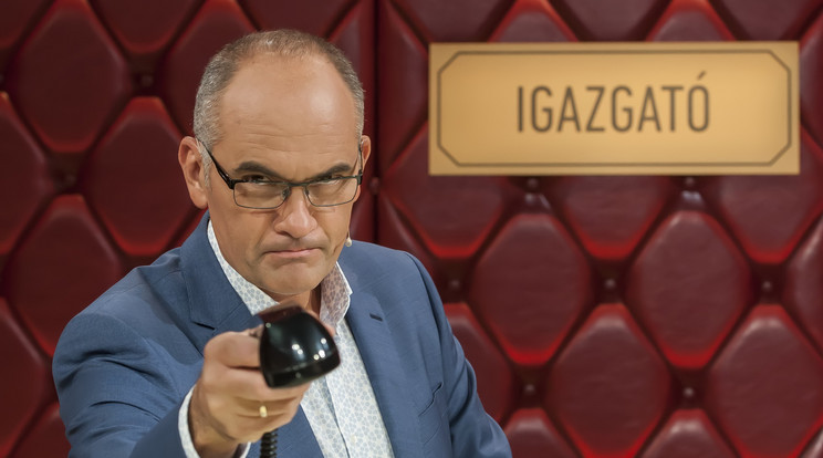 Az igazgató urat 2017-
ben is tárcsázhatja a műsorvezető /Fotó: TV2