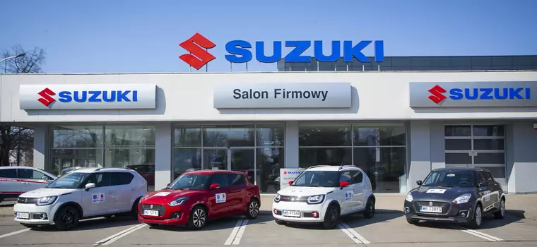 Suzuki przekazuje samochody dla Szpitala Czerniakowskiego