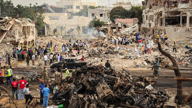 Somalia: rośnie liczba ofiar śmiertelnych zamachu w Mogadiszu