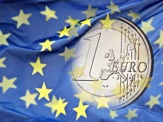 euro moneta flaga UE