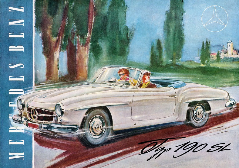 Mercedes 190 SL – 60 lat