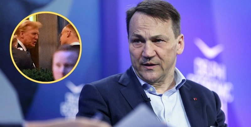 Radosław Sikorski skomentował zdjęcie prezydenta Dudy z Donaldem Trumpem. Jedno zdanie