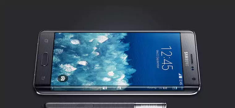 Samsung Galaxy Note 5 i S6 Edge Plus pozują na zdjęciu dla prasy