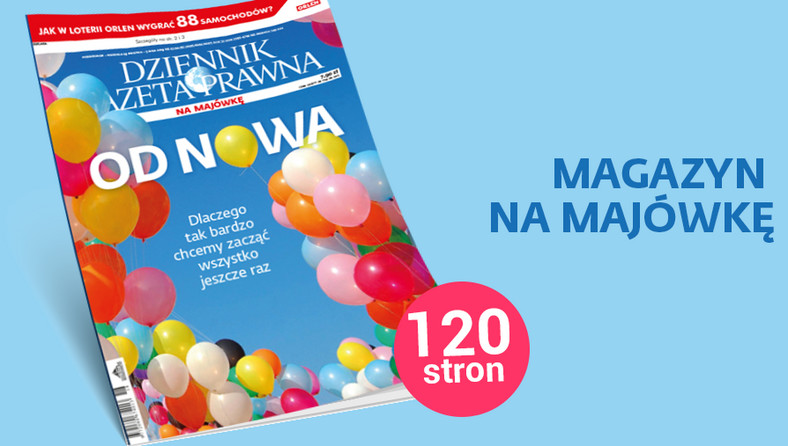 okładka - magazyn majówka