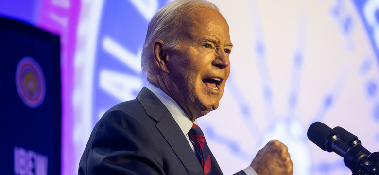 Joe Biden mówi o "fali antysemityzmu" w USA. Na uniwersytecie w Nowym Jorku demonstranci grożą Żydom