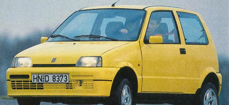 Fiat Cinquecento Sporting - maluch w sportowej formie (Z archiwum Auto Świata)