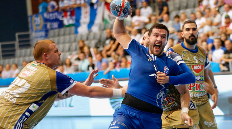 A magyar bajnok Mol-Pick Szeged legyőzte idegenben a horvát PPD Zagrebet