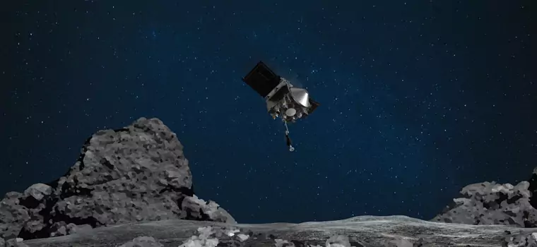 OSIRIS-REx – sonda NASA pobrała tyle próbek, że gubi je w kosmosie