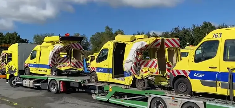 "Konwój śmierci" wyjechał na autostrady. Wiezie specyficzny ładunek 