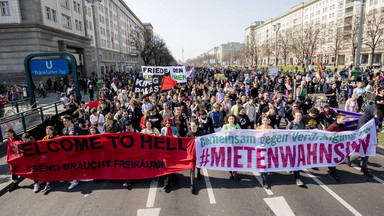 Protesty przeciwko wysokim czynszom. Wielka manifestacja w Berlinie