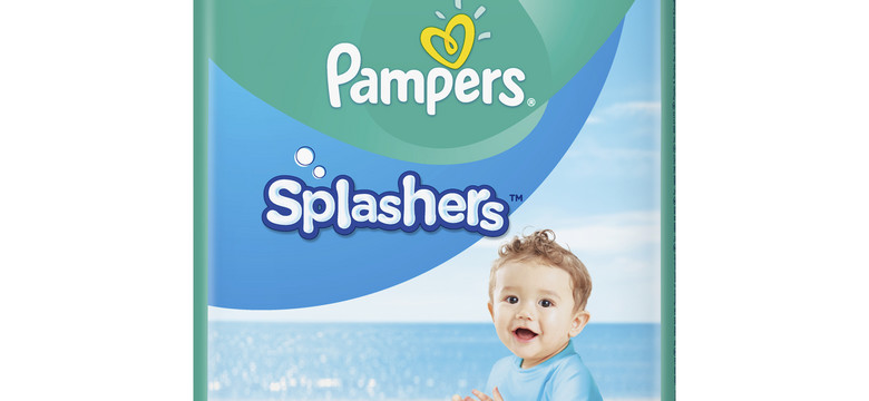Nowe pieluchomajtki do pływania Pampers Splashers! Pasują jak strój kąpielowy, chronią jak Pampers*