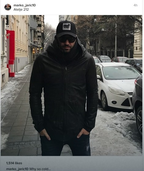 Marko Jarić u Beogradu