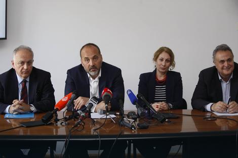 Dušan Teodorović, Saša Janković, Aida Ćorović i Srđan Škoro