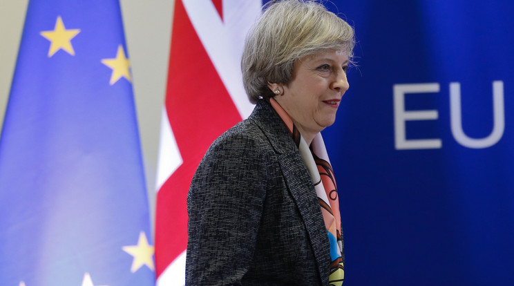 Theresa May fontos bejelentést tett a Brexitről / Fotó: Northfoto