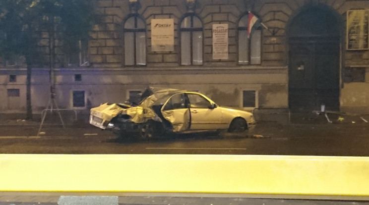 Halálos baleset történt Zuglóban csütörtök éjjel /Fotó: Blikk
