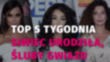 Top 5: co się wydarzyło w show-biznesie w minionym tygodniu?