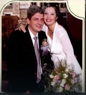Dragana i Toni na venčanju
