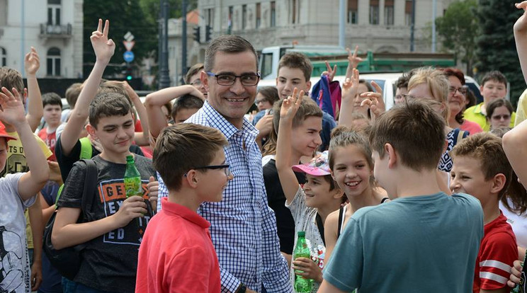 Baricz Dezső csak a gyerekere gondol szülinapján is