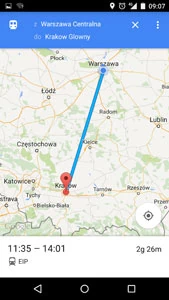 Nowe możliwości Map Google dostępne są także w aplikacji mobilnej