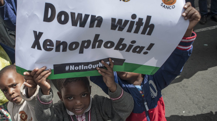 Tüntetés Dél-Afrikában/Fotó:Northfoto