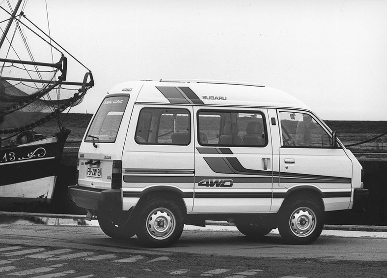 Rok 1984 Subaru Libero