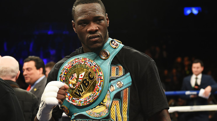 Deontay Wilder /Fotó: AFP