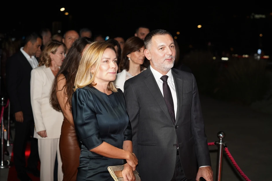 Branko Radujko generalni sekretar FSS sa suprugom Aleksandrom.
