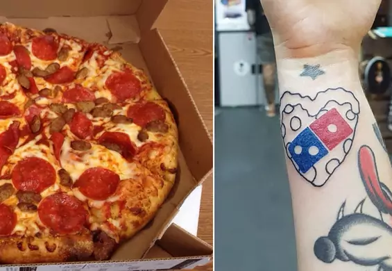 Dożywotnia pizza w zamian za tatuaż. Zgłoszeń było tyle, że Domino's wycofało się z promocji