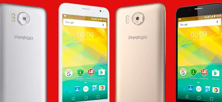 Prestigio Grace R7 – smartfon z aparatem 13 Mpix i czytnikiem linii papilarnych