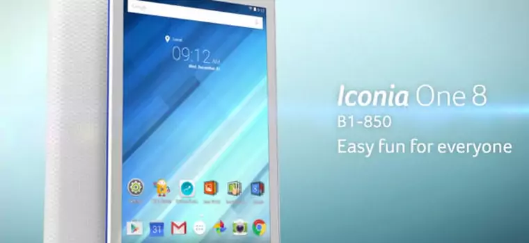 Acer Iconia One 8 (B1-850) - tablet dla każdego (CES 2016)