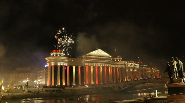 A macedón parlement a skopje / Fotó: Northfoto