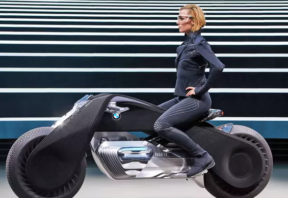 Motocykl przyszłości od BMW ma być tak bezpieczny, że będziemy jeździć na nim bez kasku