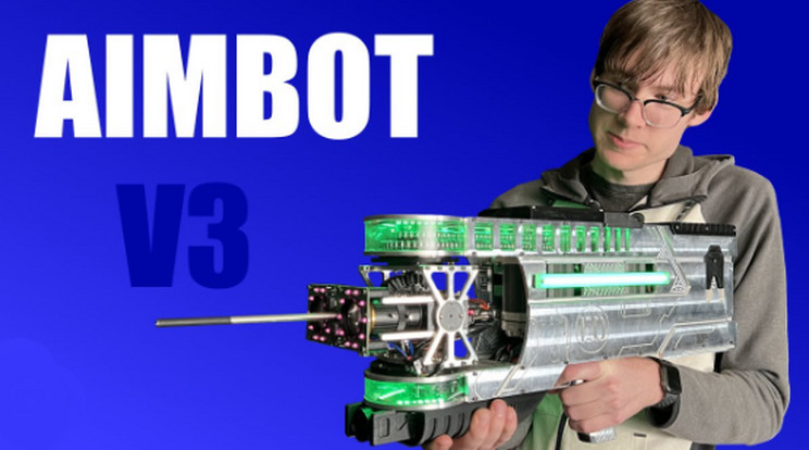 Egy egy igazi terminátorfegyver... de ez valóságos / Fotó: YouTube