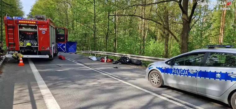 Wyprzedzał motocyklem. Tragedia na drodze