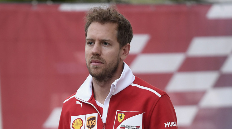 A ferraris Sebas­tian Vettel élen áll összetettben /Fotó: AFP
