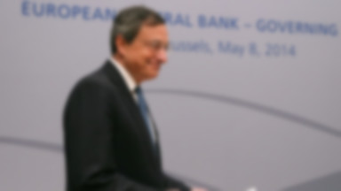 Draghi: EBC zaniepokojony mocnym euro, w czerwcu może podjąć działania