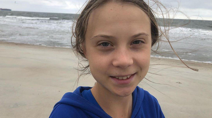 A feszélyező Greta Thunberg-festmény november közepére készülhet el / Fotó: Northfoto