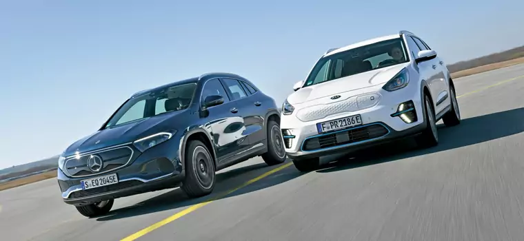 Czy ten duet zelektryfikuje motoryzację? Mercedes EQA kontra Kia e-Niro