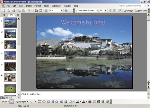 Tego typu załącznik pocztowy - prezentacja na temat Tybetu - mógł zawierać trojana szpiegującego członków organizacji protybetańskich