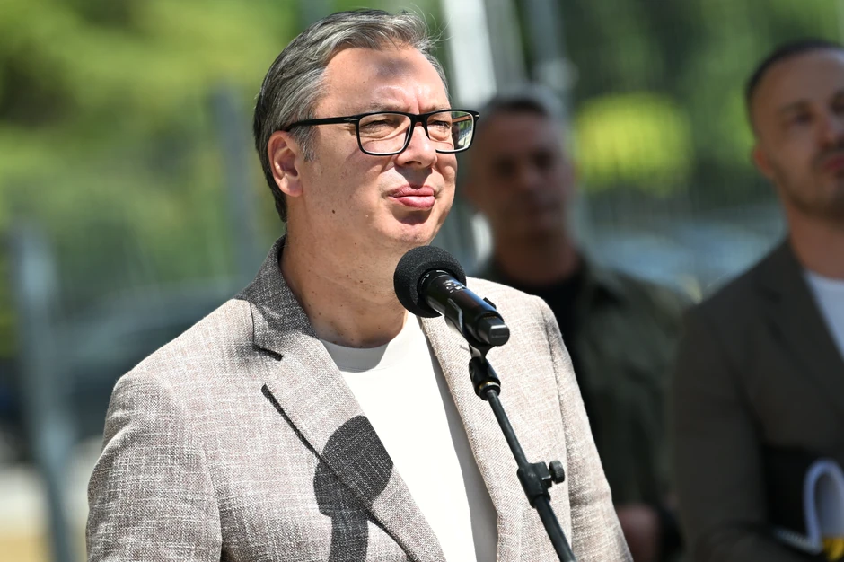Aleksanda Vučić obilazi bazenski kompleks 
