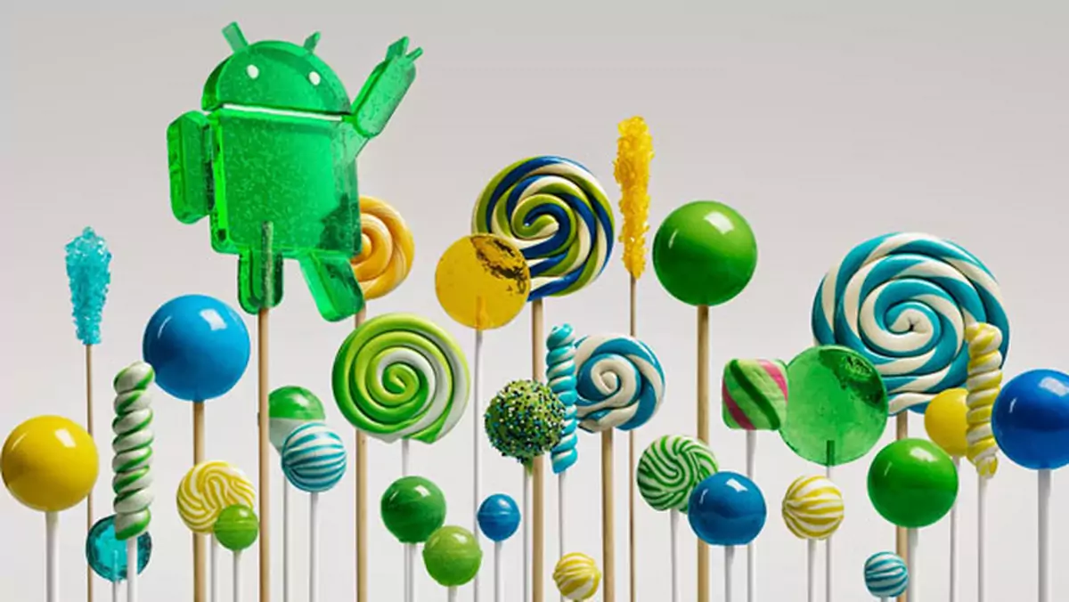 Fragmentacja Androida: Lollipop na jednym na tysiąc urządzeń