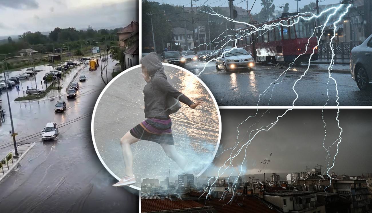 Srbija je danas u žutoj boji, a vreme je potencijalno opasno