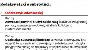 Kodeks etyki o substytucji